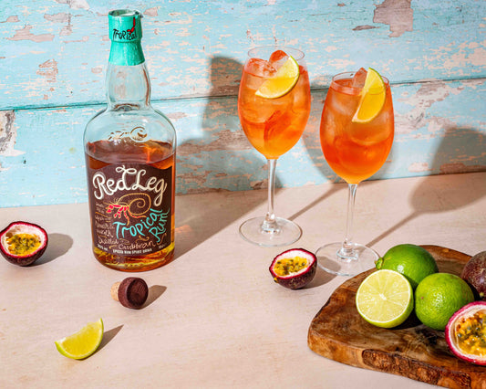 Two RedLeg Tropical Spritz Cocktails